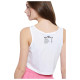 Bodytalk Γυναικεία αμάνικη μπλούζα Crop